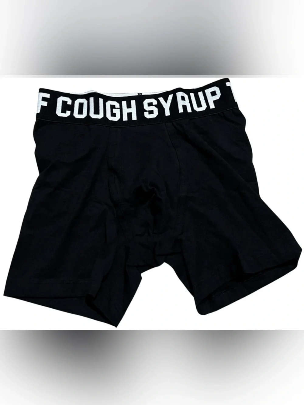 That’s a awful lot of cough men’s Black Boxer Briefs size XS mid rise comfort‎